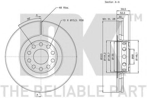 Disc frana 3