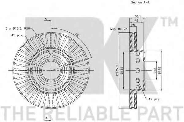 Disc frana 2