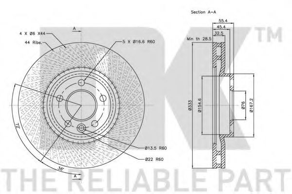 Disc frana 3