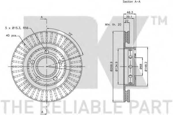 Disc frana 2