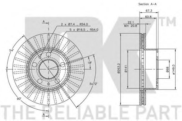 Disc frana 2