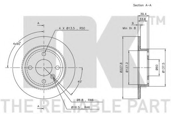 Disc frana 2