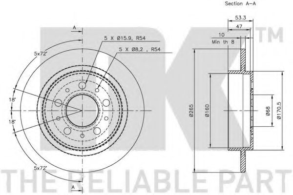 Disc frana 2