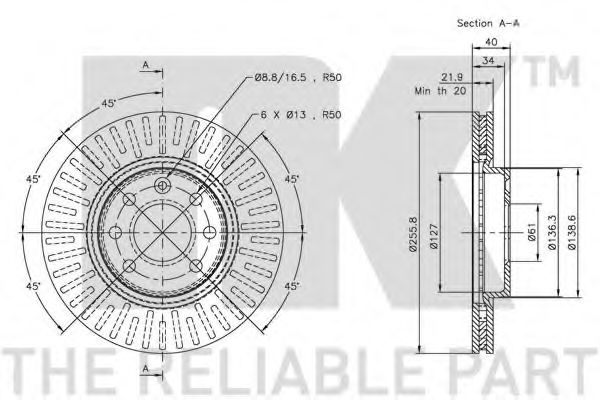Disc frana 2