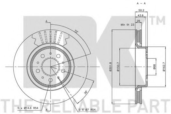 Disc frana 2