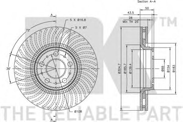 Disc frana 3