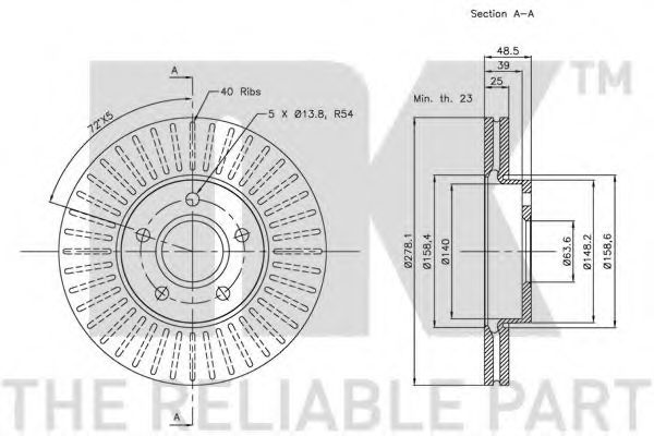 Disc frana 3