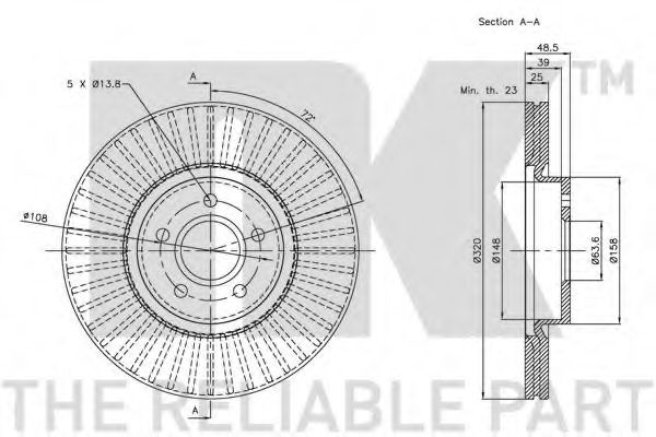Disc frana 3