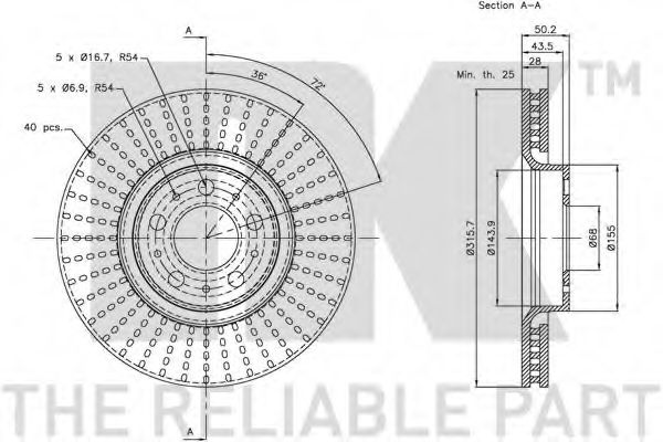 Disc frana 3