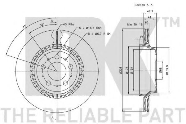 Disc frana 3