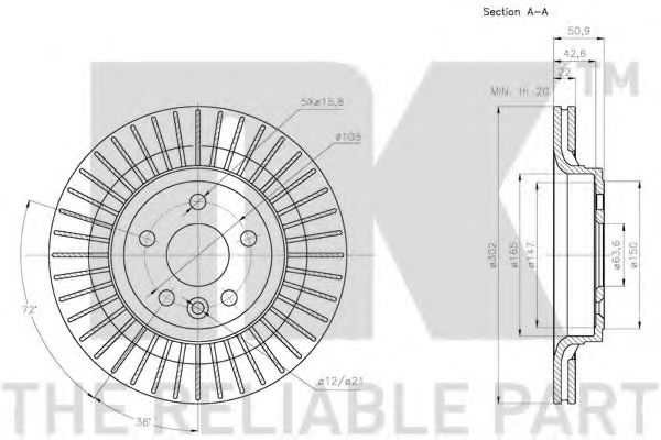 Disc frana 3