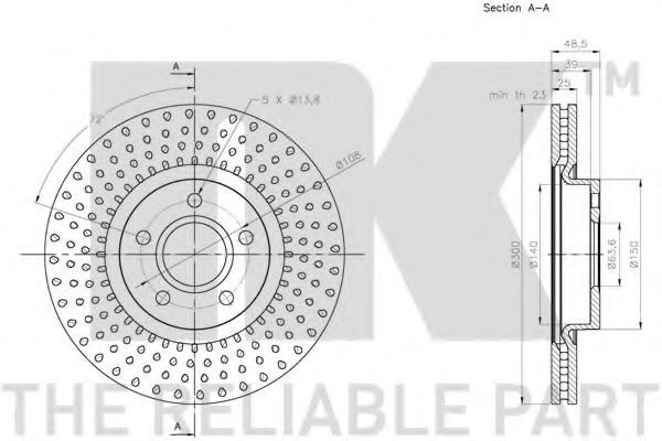 Disc frana 3