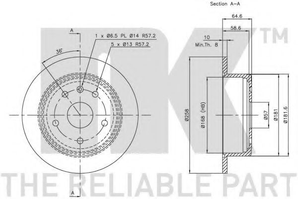 Disc frana 2