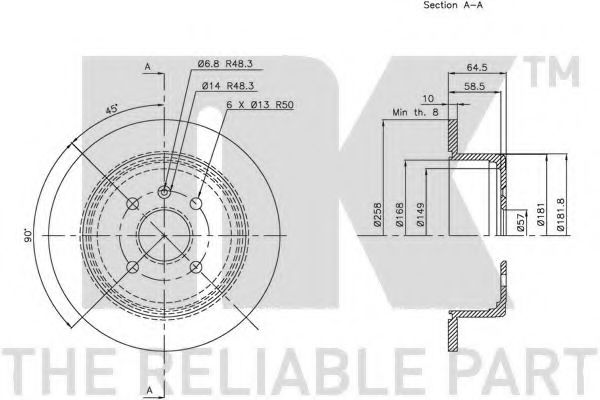 Disc frana 3