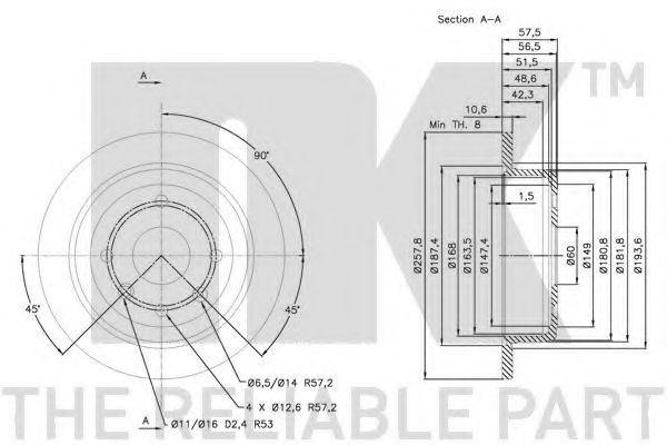Disc frana 3