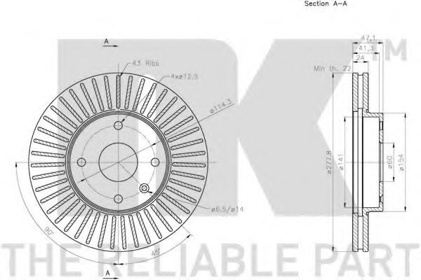 Disc frana 3