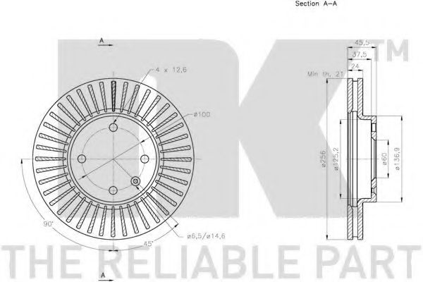 Disc frana 3