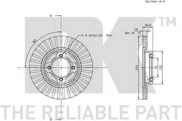 Disc frana 2
