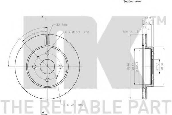 Disc frana 2