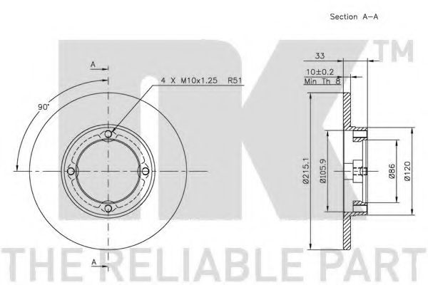 Disc frana 2