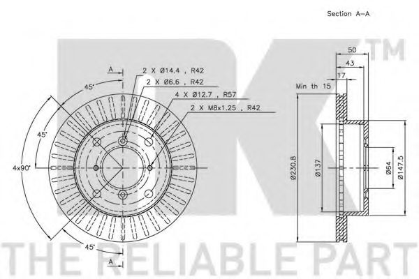 Disc frana 3