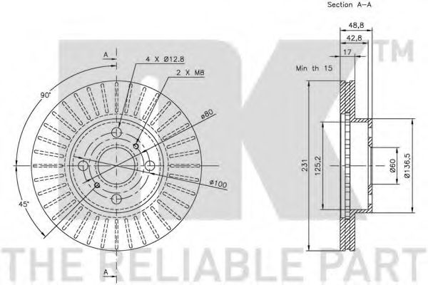 Disc frana 3
