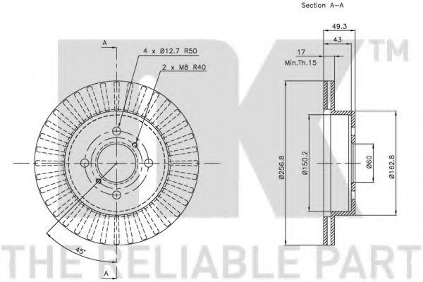 Disc frana 3