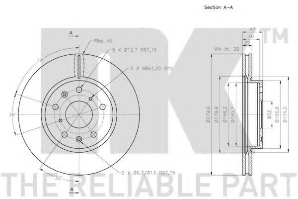 Disc frana 3