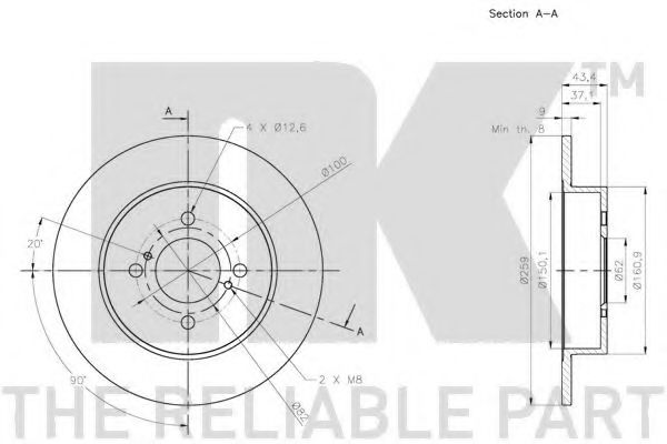 Disc frana 3