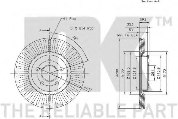Disc frana 3