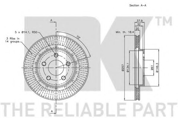 Disc frana 2