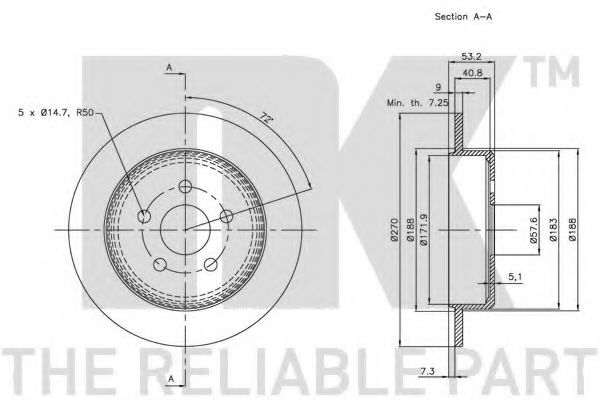Disc frana 3