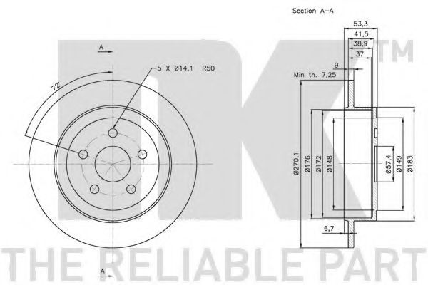 Disc frana 2