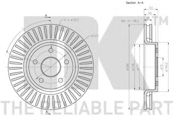 Disc frana 3