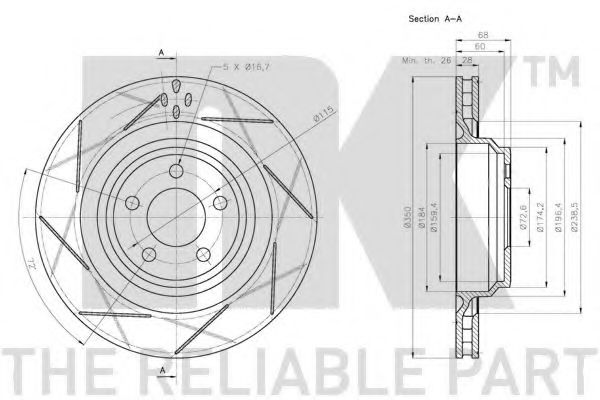 Disc frana 2