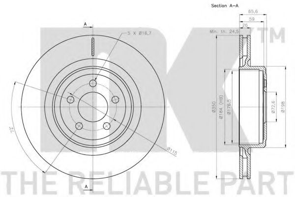 Disc frana 3