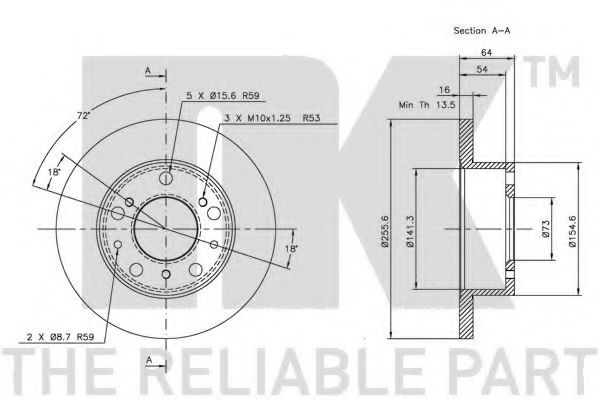Disc frana 2
