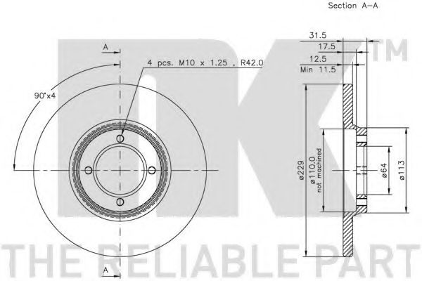 Disc frana 2