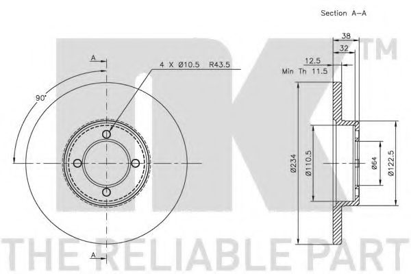 Disc frana 2