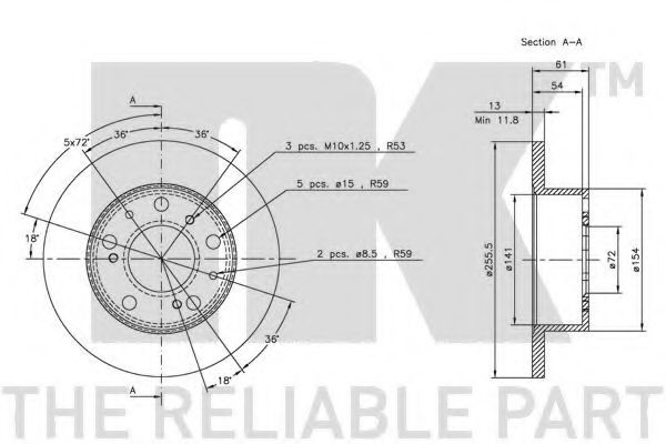 Disc frana 2