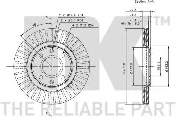 Disc frana 3