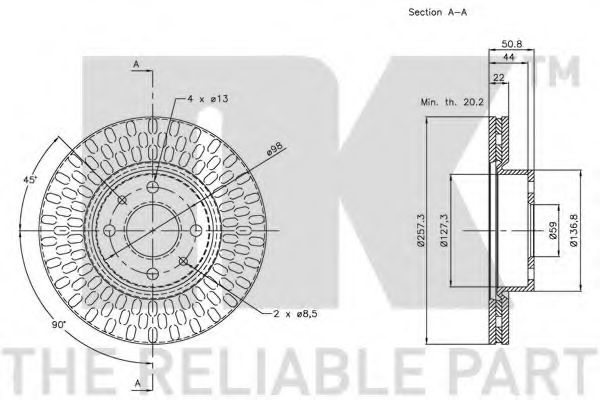 Disc frana 2