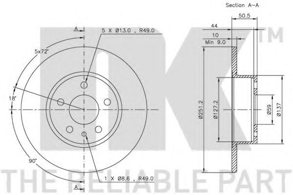 Disc frana 3