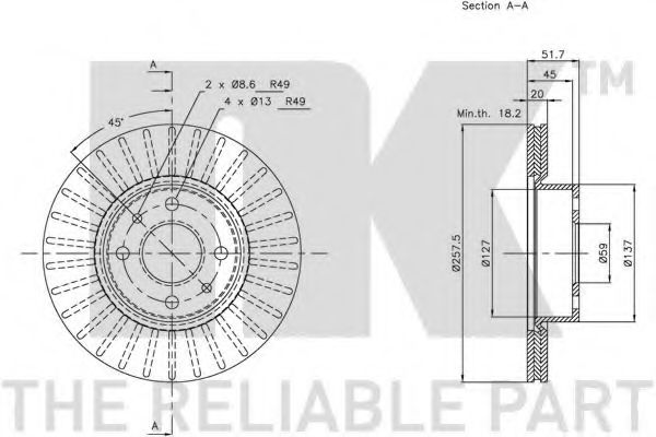 Disc frana 2