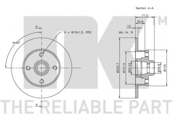 Disc frana 3