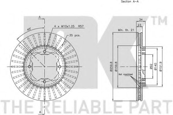 Disc frana 2