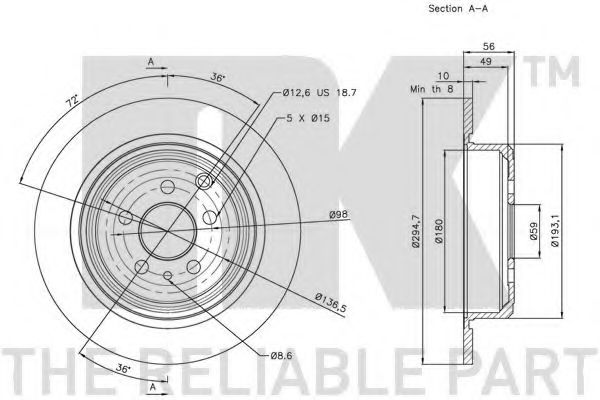 Disc frana 2