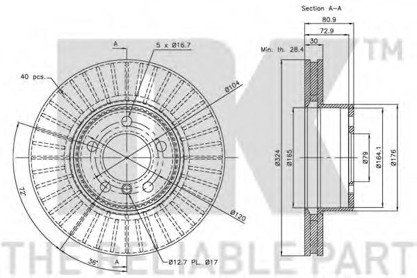 Disc frana 2