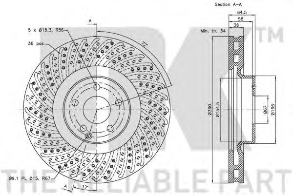 Disc frana 2