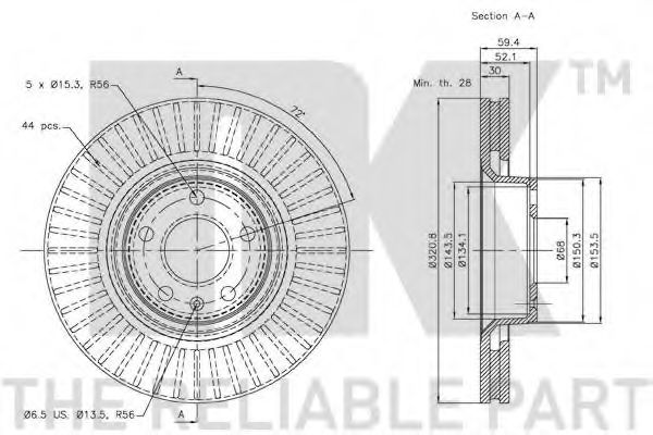 Disc frana 3